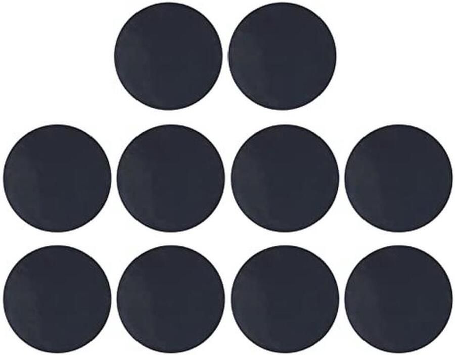 10 Stuks Ronde BBQ Grill Mat 24 Cm Hittebestendig en Herbruikbaar