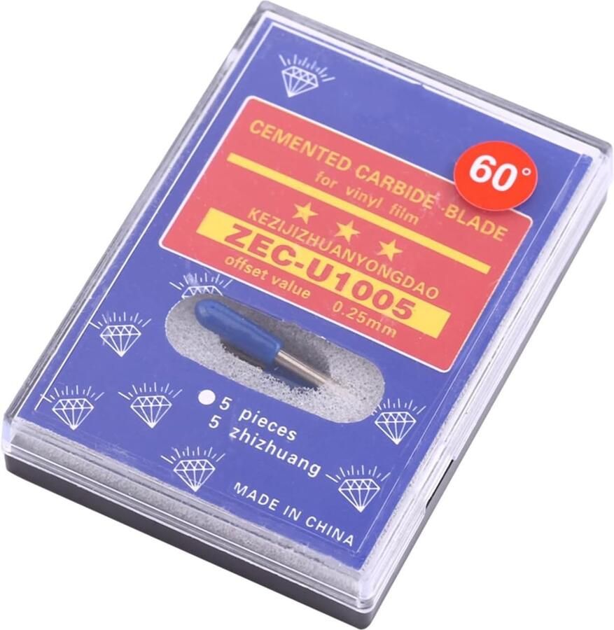 10 Stuks Vervangende Snijbladen voor Plotters 30 45 60 Graden Snijbladen Geschikt voor de Meeste Snijmachines
