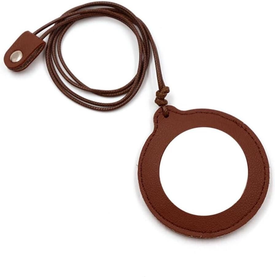 10 x monoculair vergrootglas met lederen band draagbare vergrootglas voor het lezen van kranten en accessoires