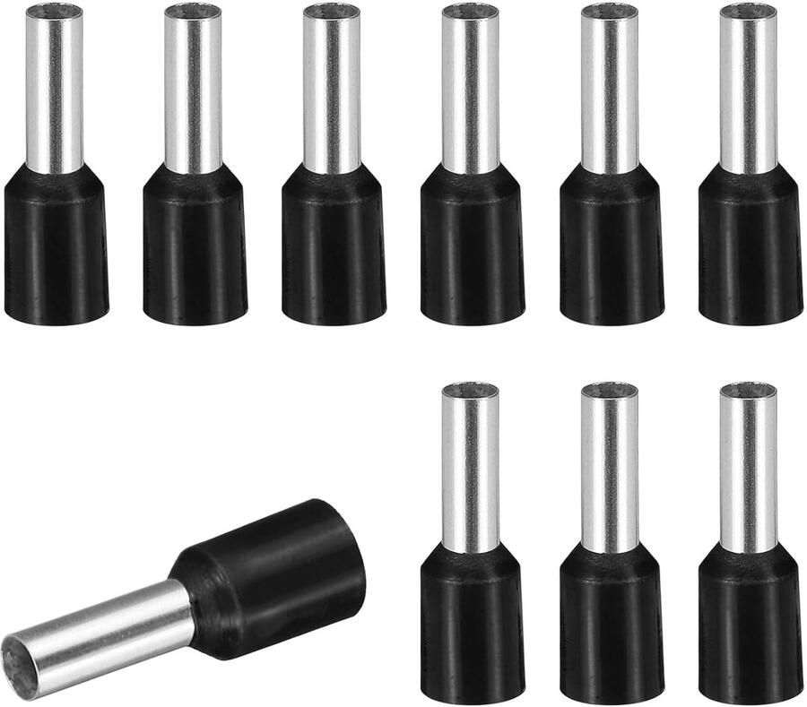 100 stuks krimpklemmen met klem VE4009-12AWG krimpklemmen van koper met isolatie voor kabeluiteinden voor elektrische projecten industrie chemie industrie