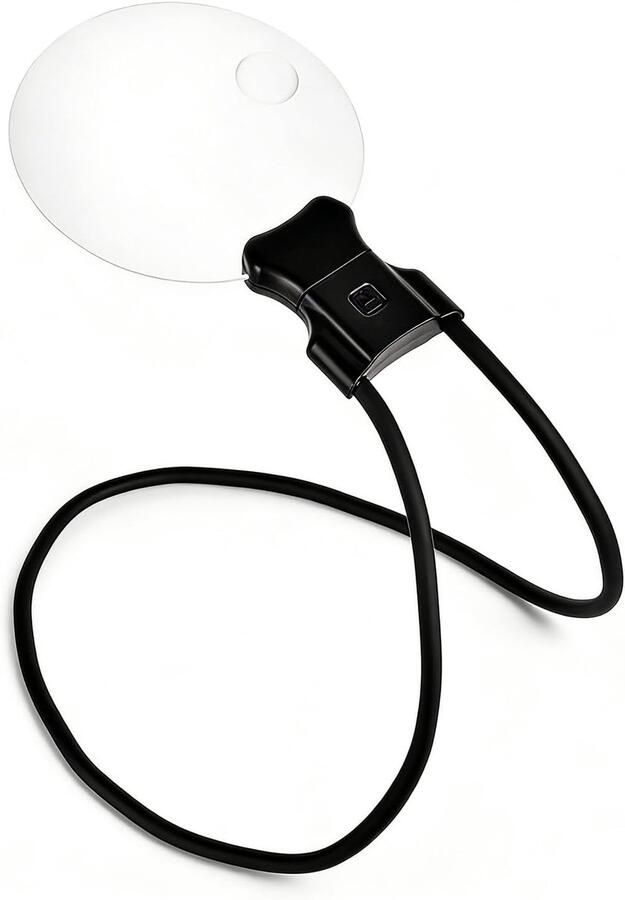 10X vergrootglas met licht 5 inch grote lens zwanenhals vergrootglas handsfree flexibel verstelbaar voor senioren slechtziend lezen munten stempels kaart inspectie