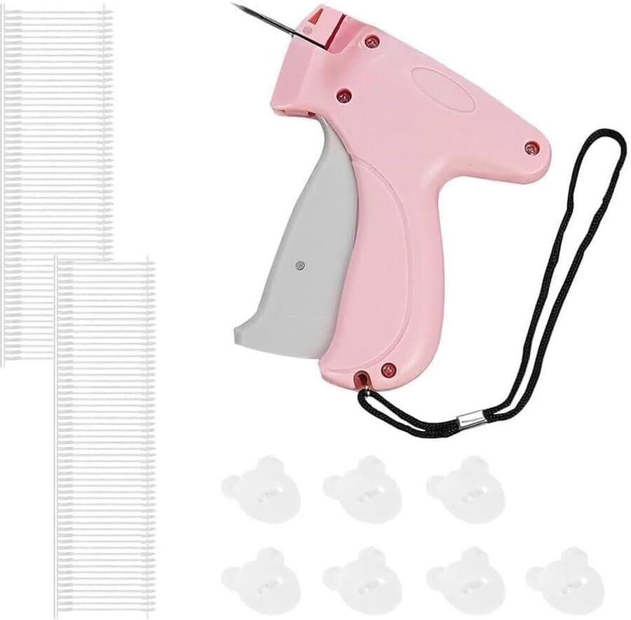 1100 stuks nietnaalden 100 stuks baerenclips etiketteerpistool nietpistool labelpistool textiel kleding nietpistool etiketteerpistool textielprijskaartset voor kleding etiketten