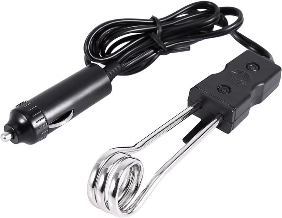 12 V 24 V mini-elektrische auto met waterkoker voor het koken van water koffie of thee op reis op de camping of picknick (12 V)