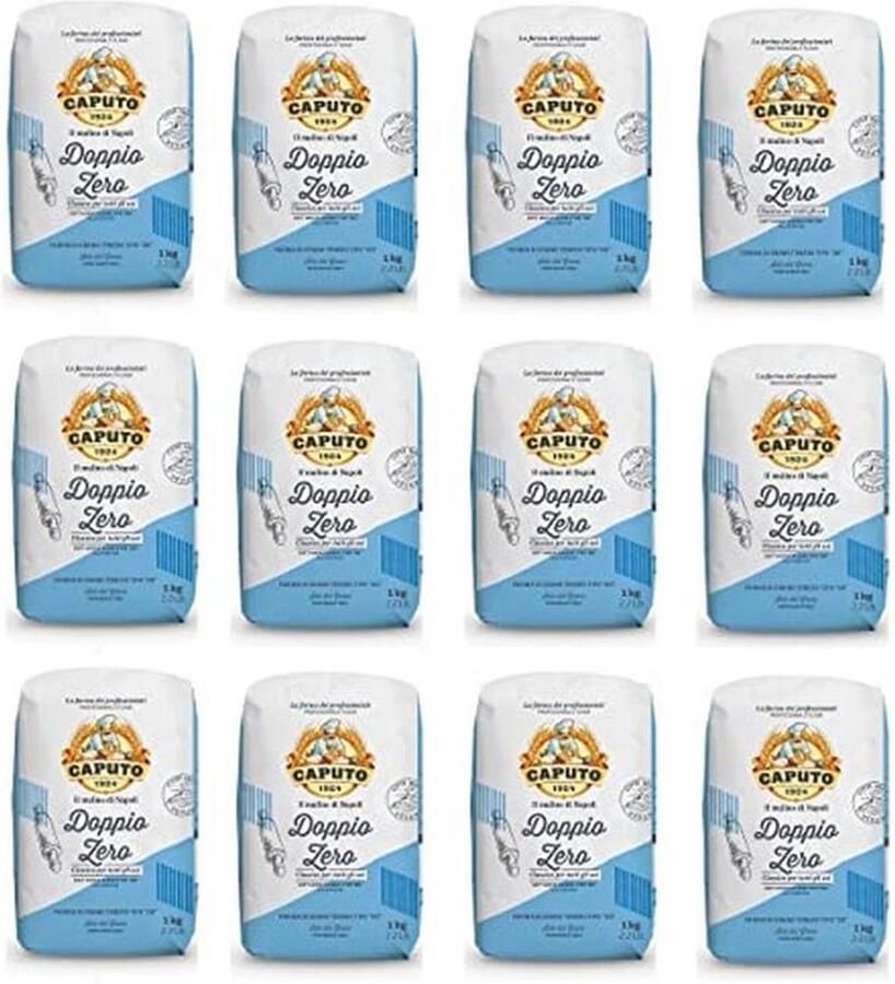 12 x Classica Pizza Meel 1 kg voor Napoli Style Pizza