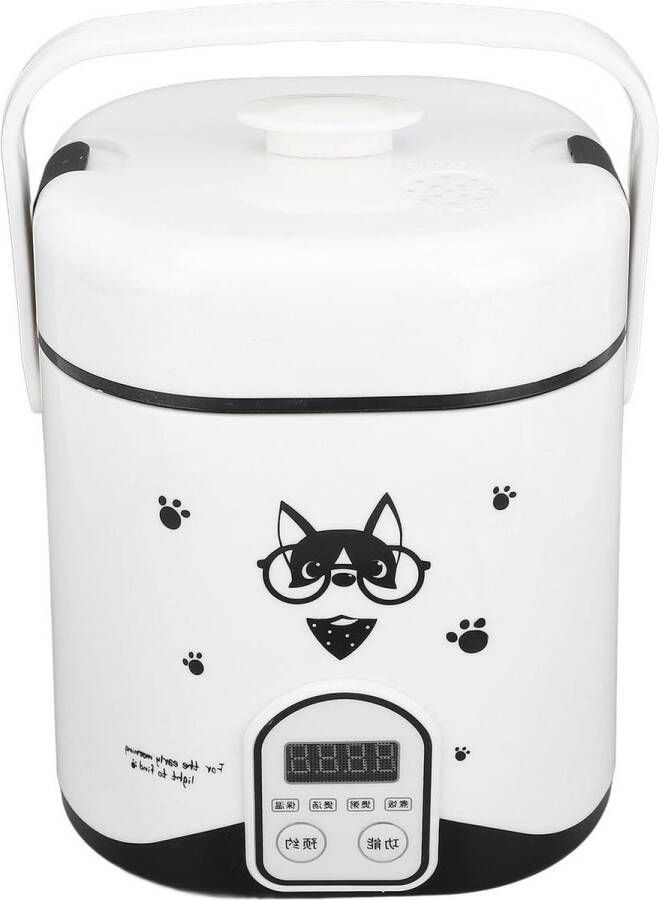 1.2L 24V 180W Mini-rijstkoker Elektrische Lunchbox Reizen Kleine Verwijderbare Antiaanbakpot Warmhoudfunctie Mini-reisrijstkoker 12V Auto en Vrachtwagen