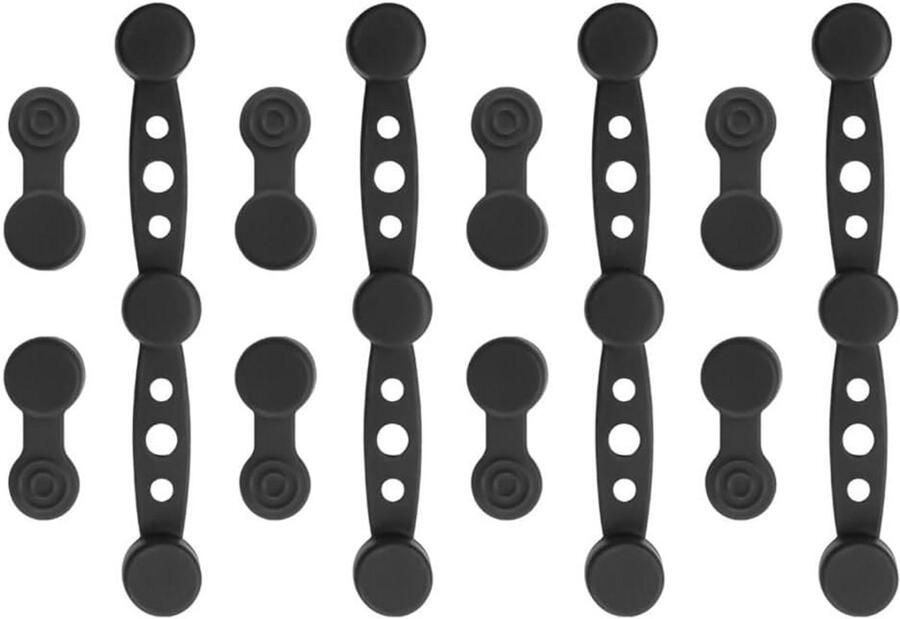 12x Magnetische Clips voor Airfryer Hittebestendige Siliconen Houders voor Bakpapier