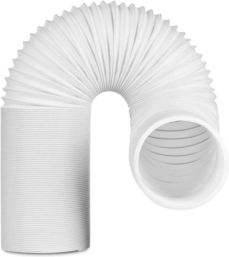 130 mm airconditioningslang linksdraaiend uitlaatslang airconditioningslang uitlaatslang mobiele airco uitlaatslang buitendiameter Ø130 mm lengte 2 meter voor airco trommeldroger afzuigkap droger slang
