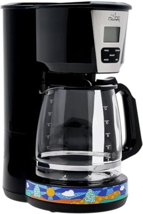 15 Cups Programmable Coffee Maker with Anti-Drip Function and Brew Strength Control