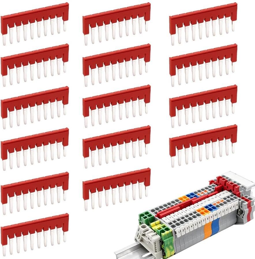 15 stuks FBS 10-5 steekbrug rijklem 10 contacten