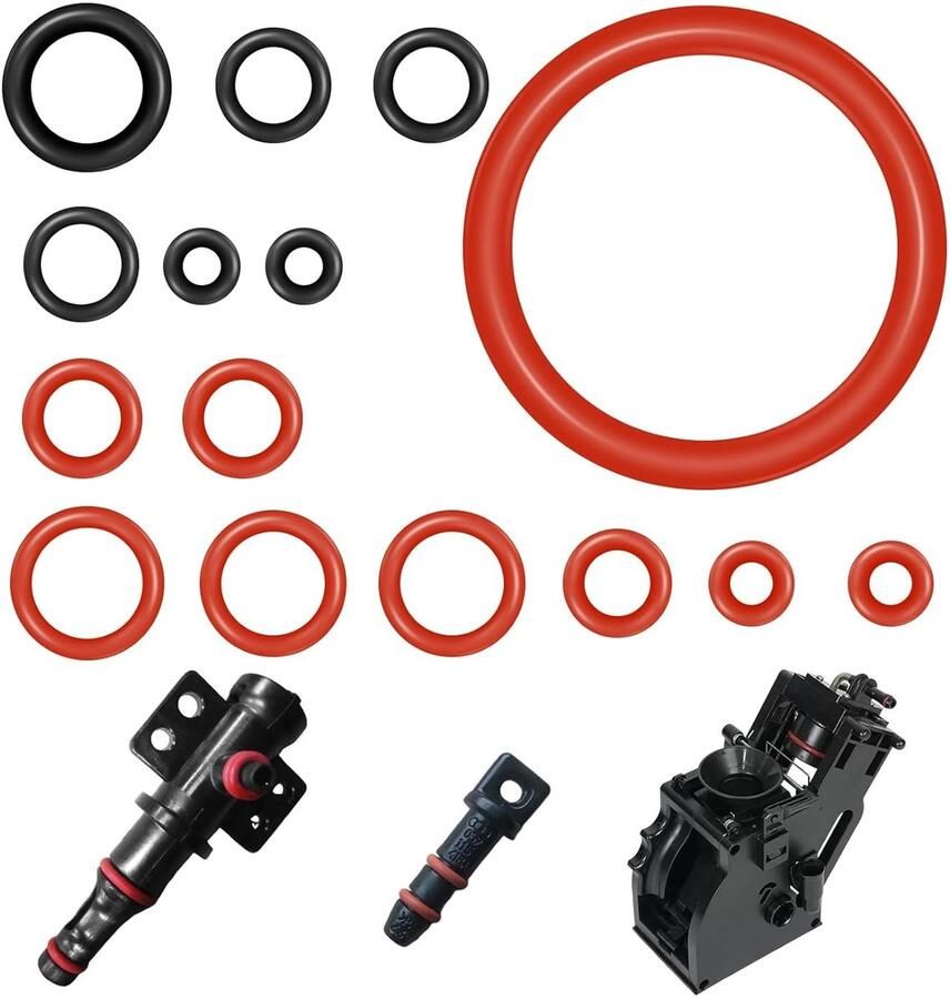 15 Stuks Sealing Ringen voor Latte Go O-Ringen en Vetset voor Volautomatische Koffiemachines Rubber Reserveonderdelen en Accessoires - Foto 1