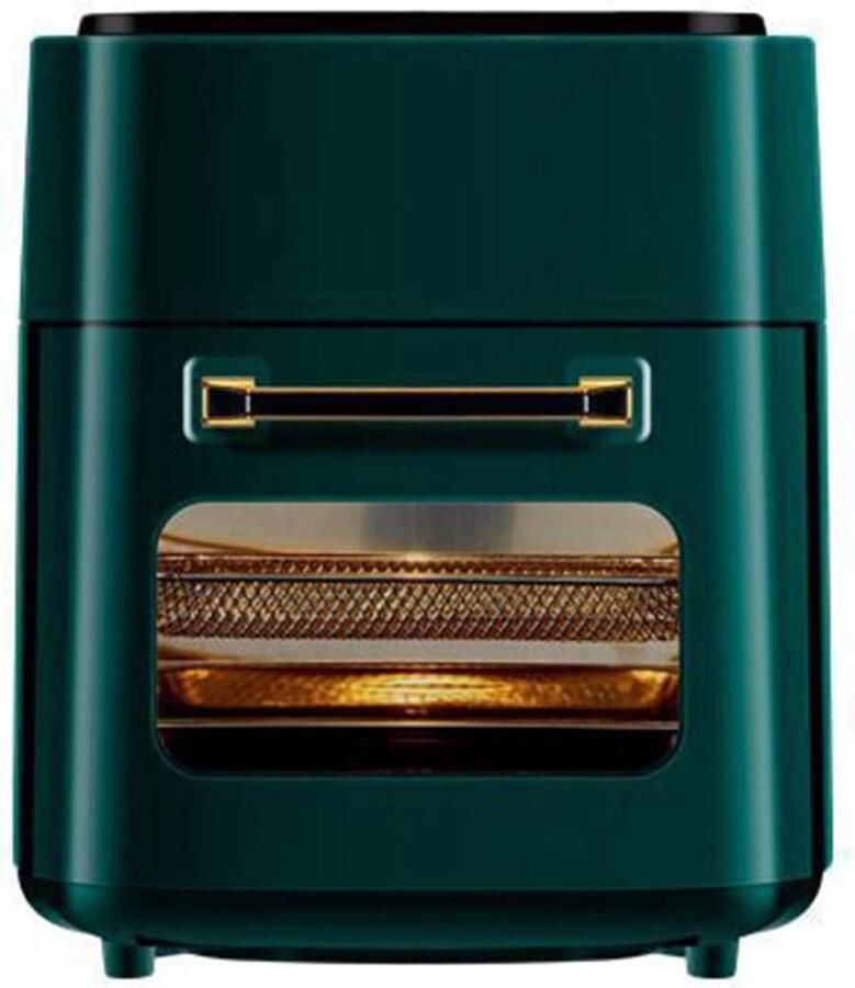 15L Smart Air Fryer Oven Olievrij Hetelucht Bakken Touchscreen Elektrische Airfryer Machine Met Multi Gegrilde Accessoires 360 ° Hetelucht Friteuse Wit little surprise