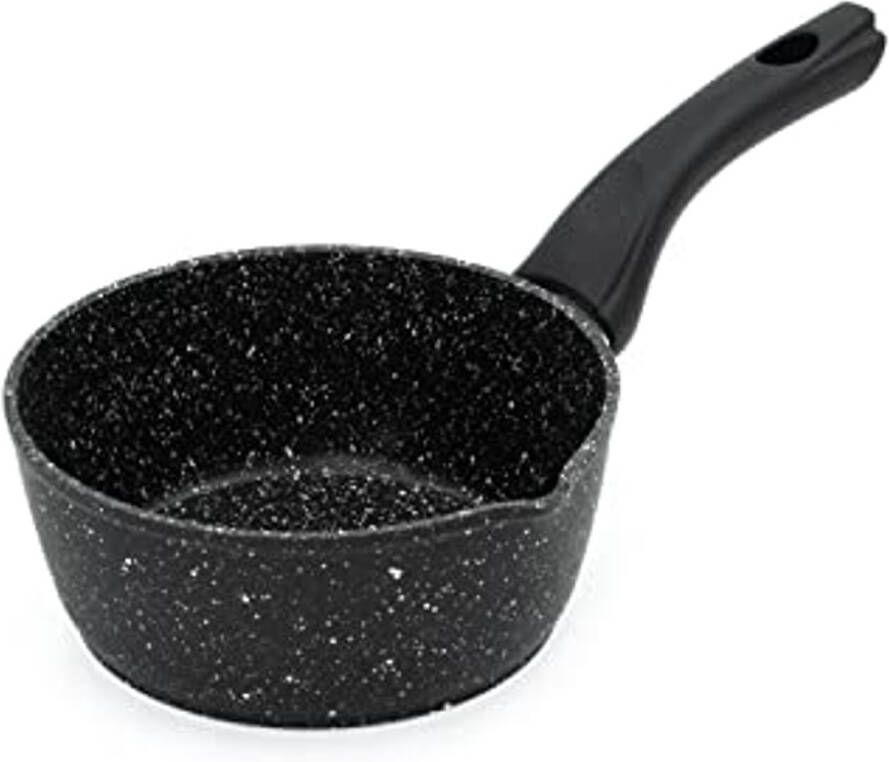 16 cm Anti-aanbak Melkenpan met Cool-Touch Handgrepen geschikt voor inductie gas en elektrische kookplaten