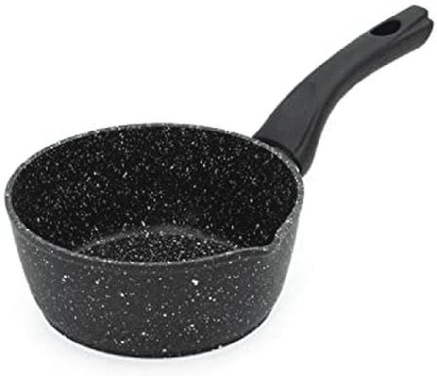 16 cm Anti-aanbak Melkenpan met Cool-Touch Handgrepen geschikt voor inductie gas en elektrische kookplaten