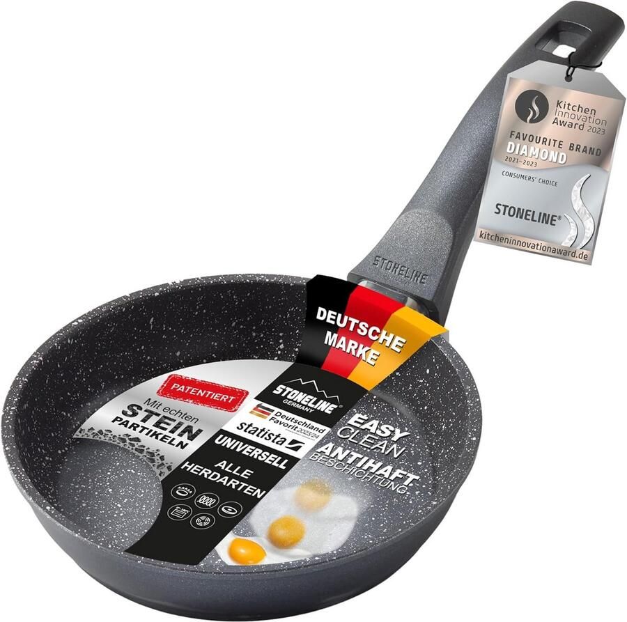 16 cm anti-aanbak omeletpan voor inductie