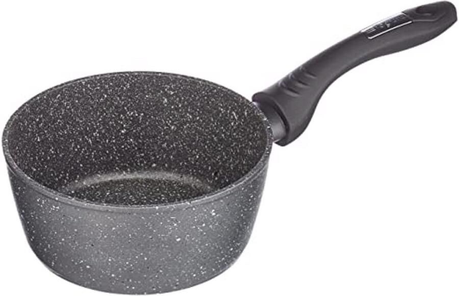 16 cm Braadpan met 1 Handgreep Aluminium Grijs