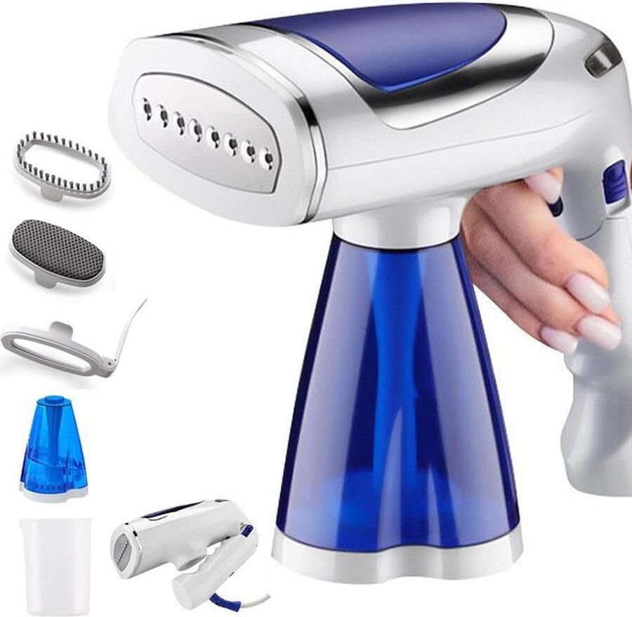 1600W Stoomverfroster – 250ml Reservoir 3 Stoommodi 40s Opwarmen Geschikt voor Huis en Reizen