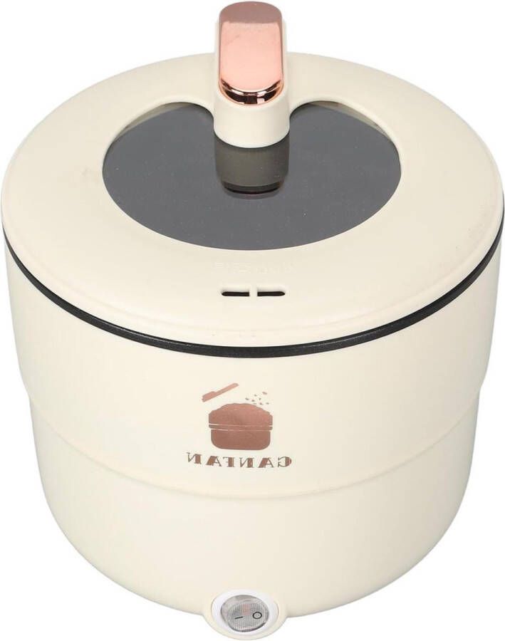 18 Liter Mini Rijstkoker Reisrijstkoker voor 1-2 Personen Draagbaar Fornuis voor Auto Persoonlijke Rijstmaker Witte Rijst Havermout