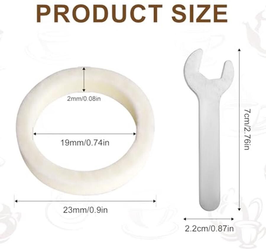 1e vervangingsviltwasmachines voor Breville Espressomachine Molen Espressomachine Accessoires voor BES870 BES878 BES880 BES980 BES990 BCG600 BCG820