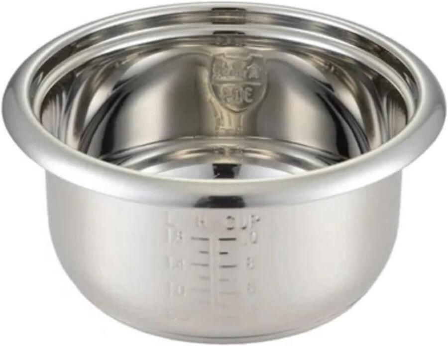 1L 304 Stainless Steel Rice Cooker Inner Container Nonstick Cooking Pot Replacement Rice Cooker Liner Rice Cooker Accessories