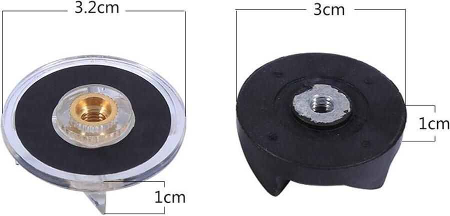 2 basissnelheden + 2 rubberen tandwielen accessoires voor reservemixer voor de 250 W fruitpers