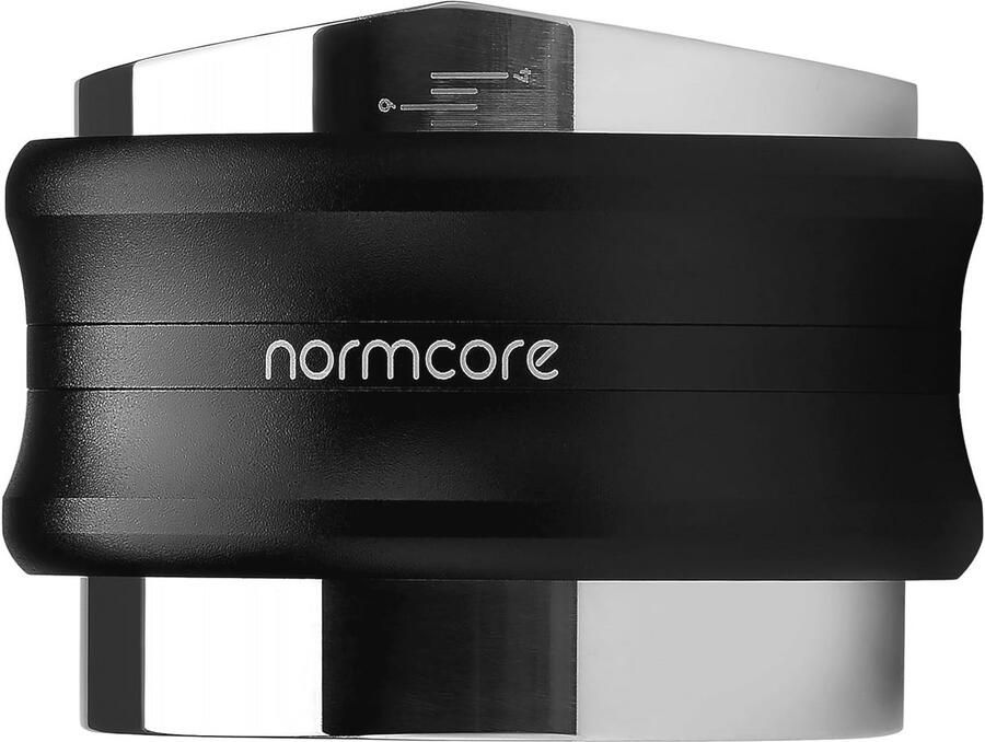 2-in-1 koffiedistributeur en stamper voor espresso past op 58 mm portafilter