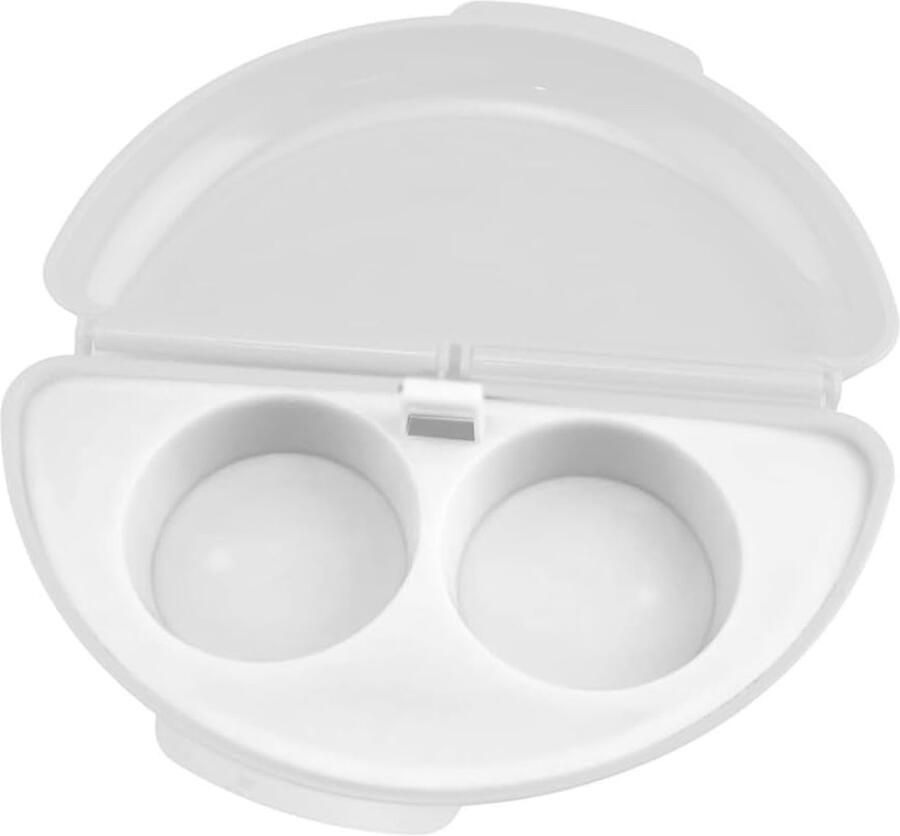 2-in-1 magnetron omelet- en eierkoker BPA-vrij ontbijtmaker wit keukengerei voor snel ontbijt