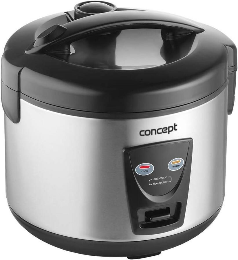 2-in-1 Rijstkoker en Stoompan met Warmfunctie 1 5 L Roestvrij Staal