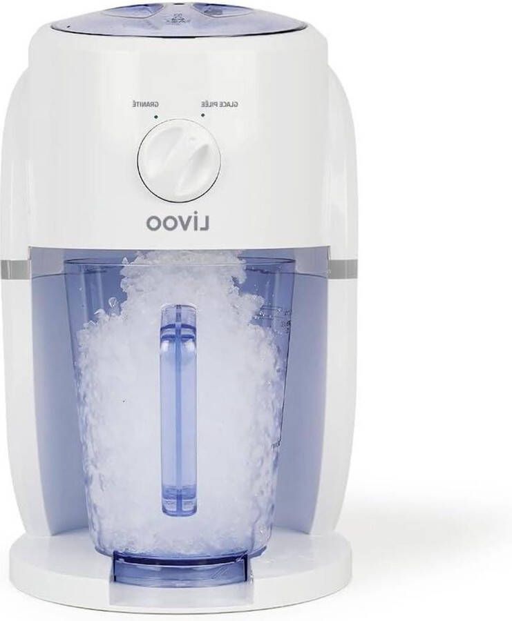 2-in-1 slushie apparaat en crushed ijs Livoo DOM430-11 2 ijsmaten 250 g per minuut 25 W