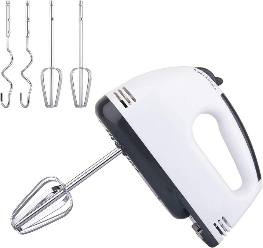 2-in-1 Staafmixer met 7 Snelheden en Turbofunctie 260 Watt