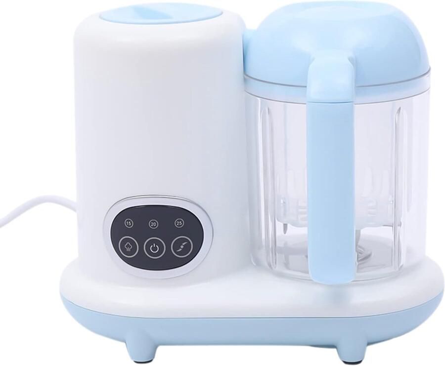 2-in-1 stoomkoker en mixer voor gezond babyvoeding multifunctionele babypap bereider met geïntegreerde timer automatische keukenmachine