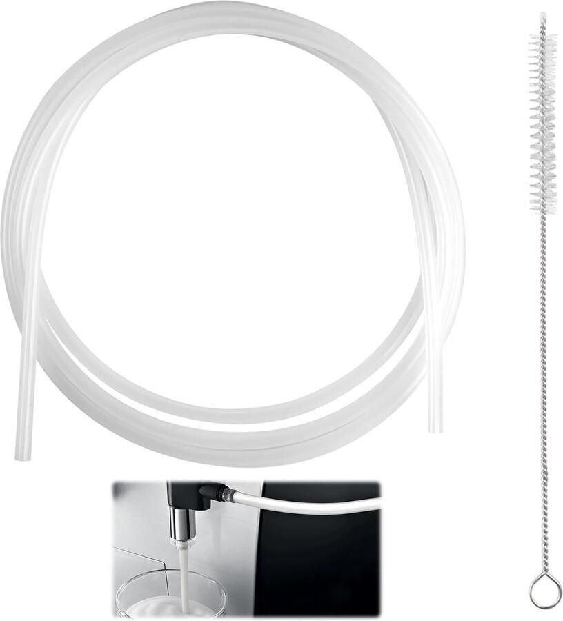 2 M Voedselveilige Rubberen Slang 9Mm Id X 12Mm Od Helder Water Luchtslangen Silicone Slang Melkslang Vervanging Transparante Siliconen Slangen Geschikt voor Koffiezetapparaten Tuinbesproeiing Aquari
