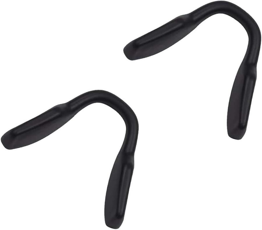 2 paar vervanging neus stukken pads voor Oakley Hex Jector OX8032 glas zwart