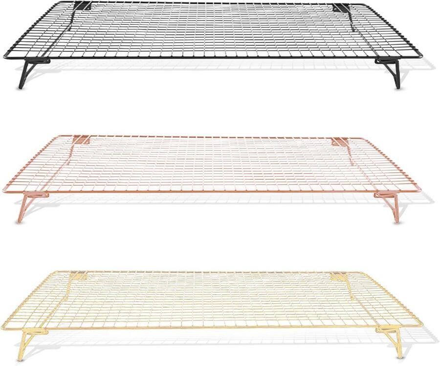 2-pack Koelrekken voor bakken en grillen Temperatuurbestendig Vaatwasmachinebestendig