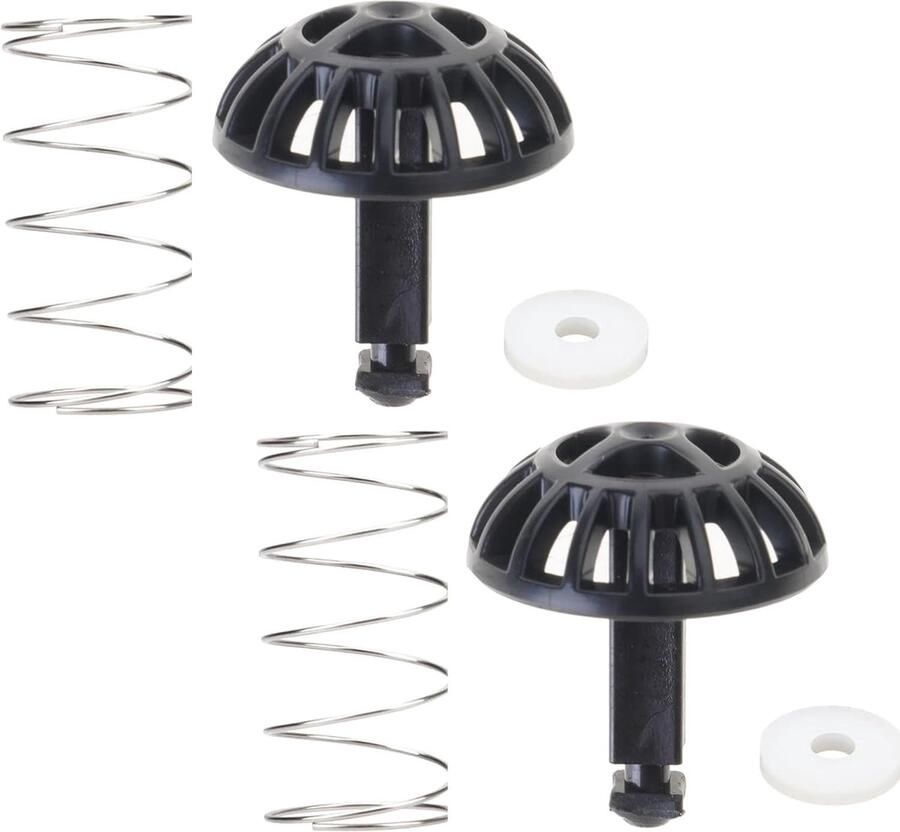 2 Pack Koffie Brouwmand Veerbelaste Stopper Kits Koffiemachine Accessoire Koffie Deel Geschikt voor Verschillende Modellen