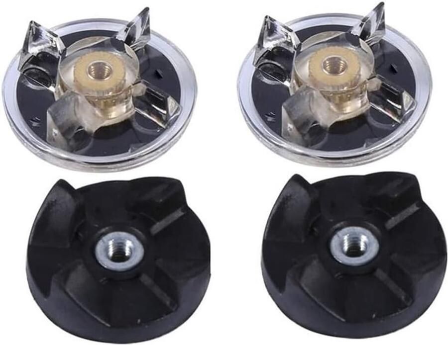 2 Pairs Vervangende Onderdelen voor Blender met Blade Gear en Base Gear Geschikt voor 250W Mixers Duurzaam en Efficiënt