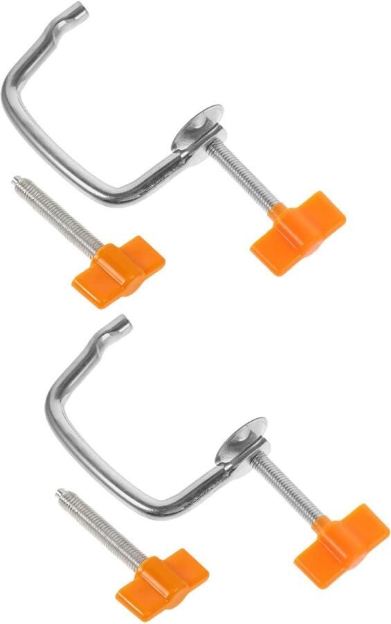 2 Sets Pasta Machine Vervangende Fixatieklem voor Handmatige Noedelmaker Gereedschap voor Pasta Machine Reparatie Inclusief Schroef