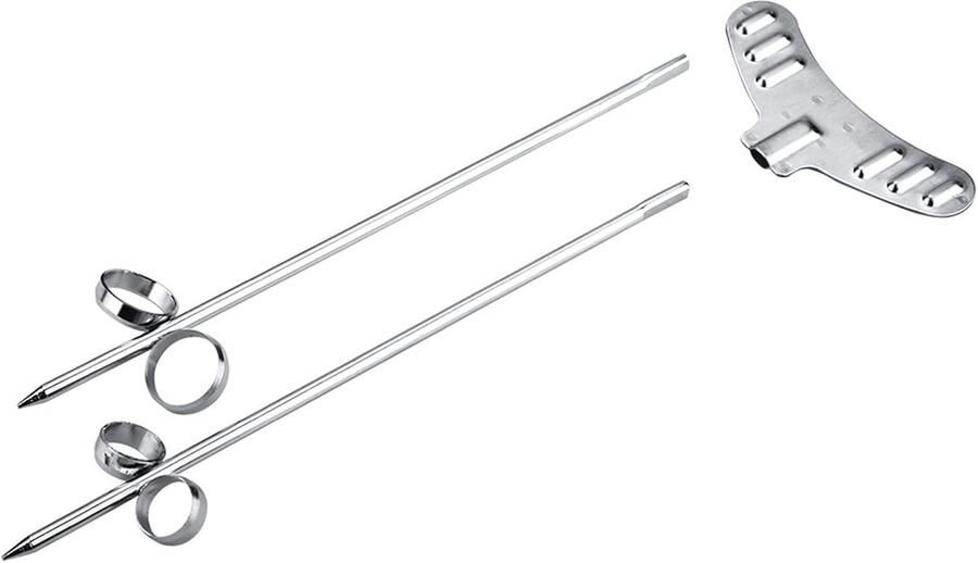 2 Stks Set Roestvrijstalen Groente Spiraal Snijder Handmatige Aardappel Wortel Komkommer Carving Roller Iten Lade Decoratie Groente Mes Spiraal Carving Tool Shredder Ideaal voor Gezonde Snac