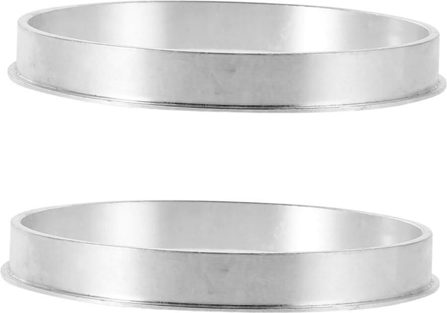 2 Stuks Accessoires Voor Sealers Afdichtring Accessoires Zeehonden Machine Vervanging Automatisch Inmaakpot Sealer Beker Afdichtring Pakking Vervangen Zilver Aluminium Herbruikbaar