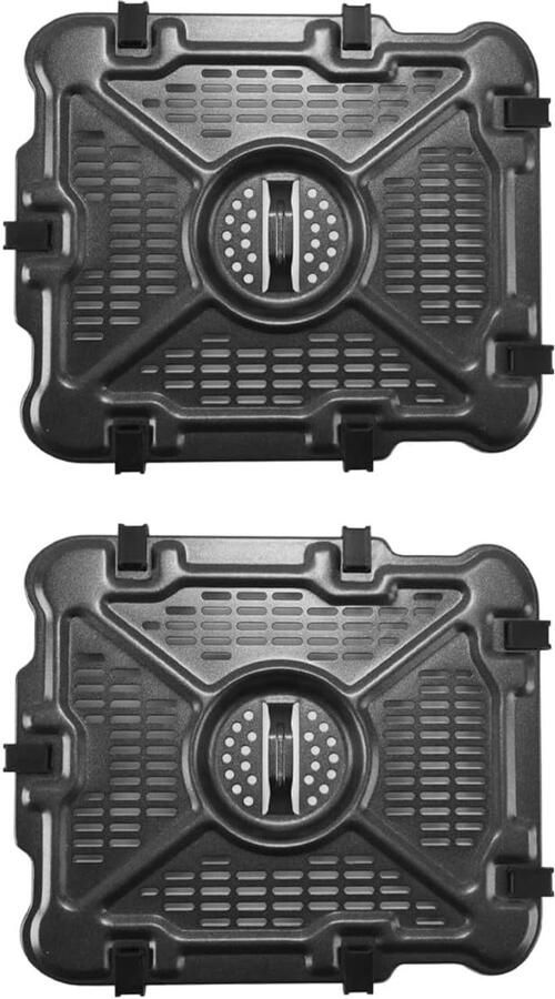 2 stuks Air Fryer grillpan vervangt het plankje voor SL400UK 9 5L SL300UK 7 6L Double Stack XL 2-mand Air Fryer