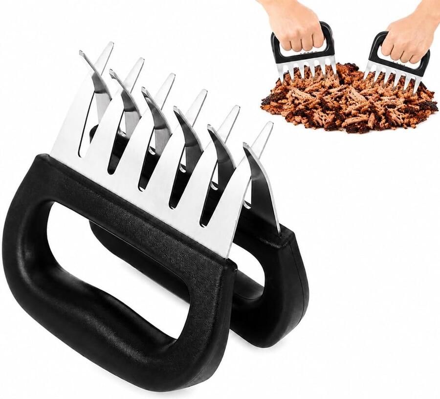 2 stuks BBQ varkensvlees getrokken berenpoten voor het grillen van verschillende soorten vlees zoals kip steak varkensvlees enz