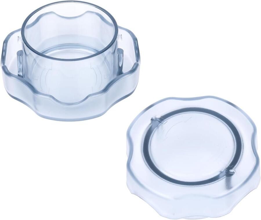 2 stuks Blender Dekselplug voor 64oz Container Compatibel met 7500 Series 300 Professional Series Vervangend Onderdeel met Deksel