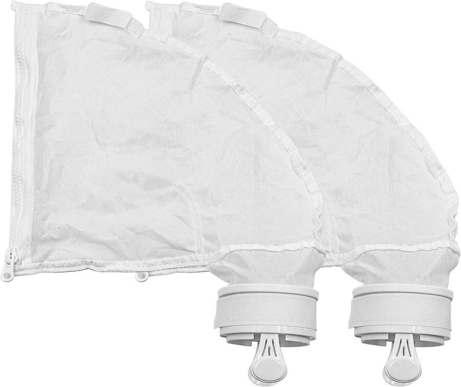2 Stuks Filterzak Voor Polaris 280 480 Zwembadreiniger Met Vervangingszak Met Ritssluiting