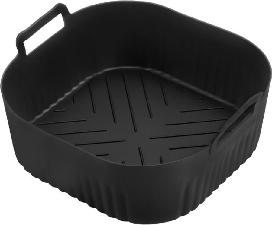 2 stuks Geschikt voor NA229 220 luchtkoker silicone bakplaat vierkant luchtkoker silicone bakplaat luchtkoker accessoires- zwart