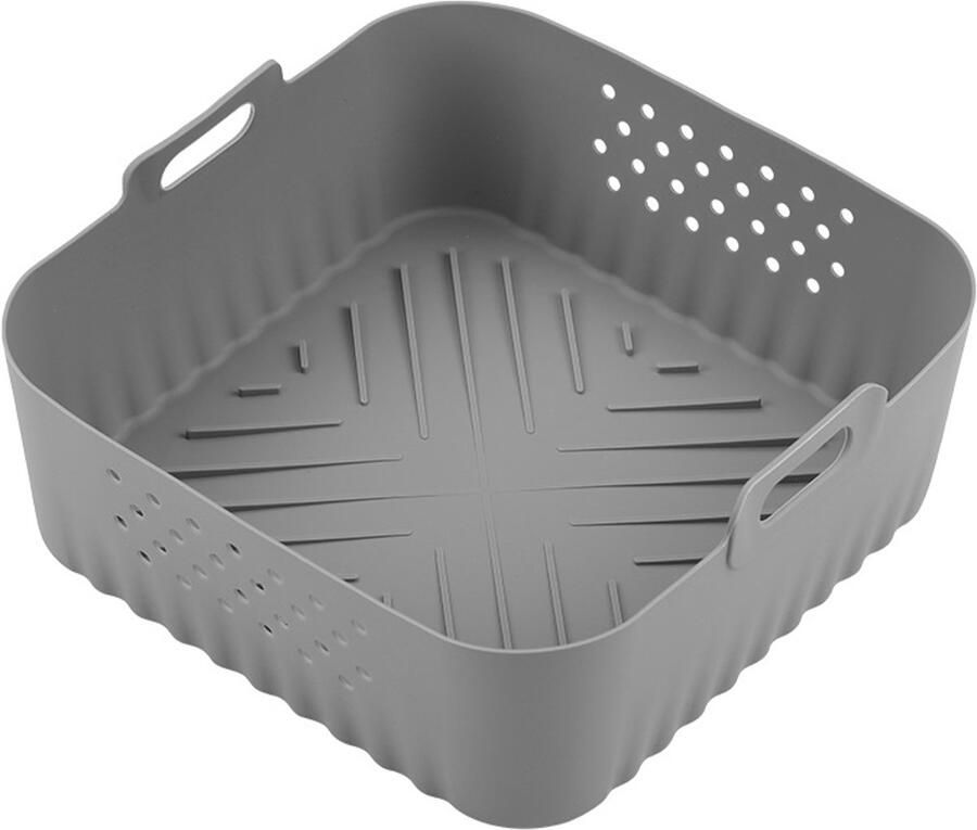 2 stuks Geschikt voor NINJA AF140 AF141AF180 AF181 HD9270 Airfryer siliconen bakplaat airfryer accessoires- grijs