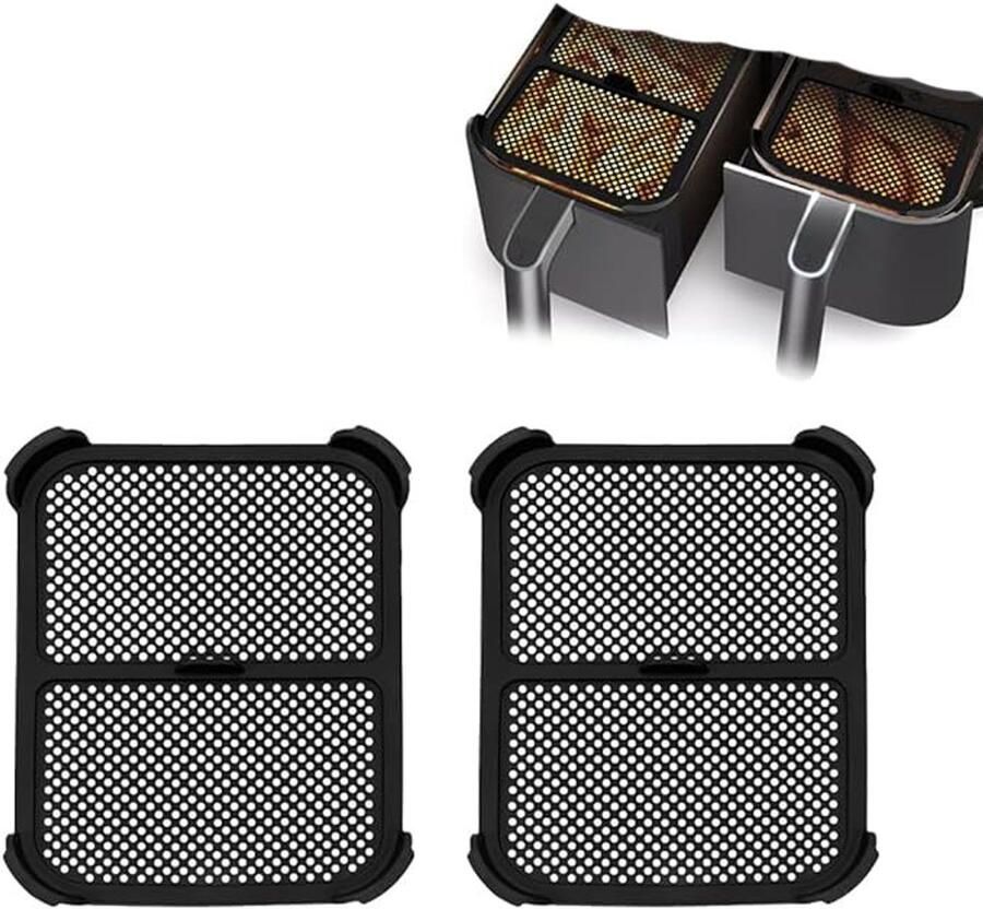 2 stuks Geschikt voor NinjaAF300 airfryer spatscherm airfryer spatscherm olieschild