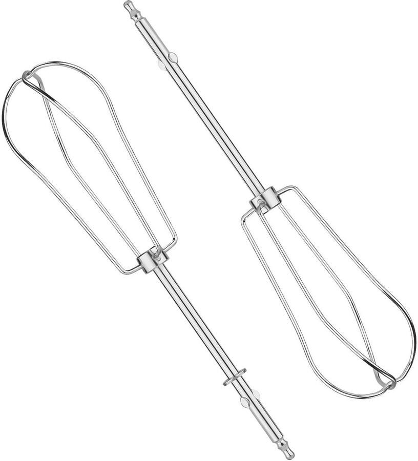 2 Stuks Handmixer Kloppers Opzetstukken Roestvrij Staal