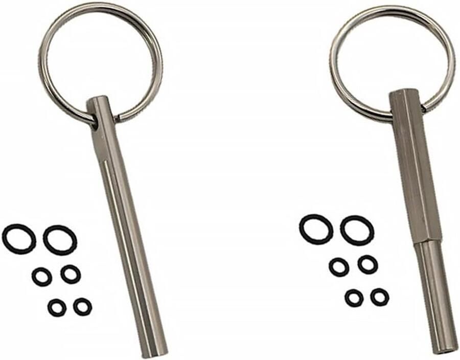 2 Stuks Ovale Schroevendraaiers voor Nespresso Ovale Hoofd Sleutels en 12 Rubber Ringen voor Koffiemachine Reparatie en Onderhoud
