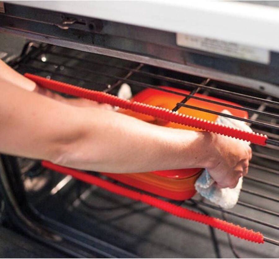 2 Stuks Ovenrek beschermers voor oven Ovenplaat beschermer