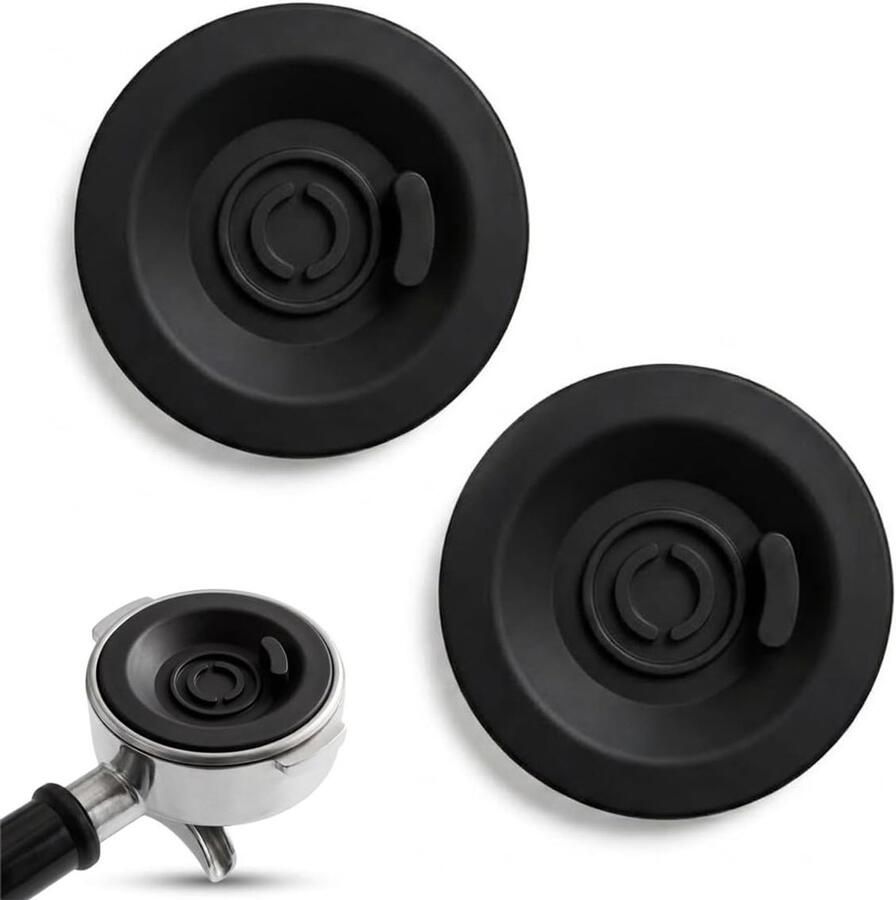 2 Stuks Reinigingsschijf 54mm voor Espresso Machines Siliconen Backflush Disc Accessoires voor Barista en Koffiemachines - Foto 1