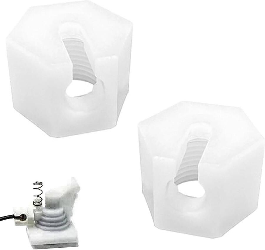 2 stuks reserveonderdelen voor SodaStream reserveonderdelen aansluitslang reservemoer geschikt voor SodaStream Crystal 1.0 & 2.0